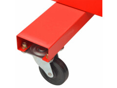 Dílenský vozík na nářadí s 1 125 nástroji ocelový červený