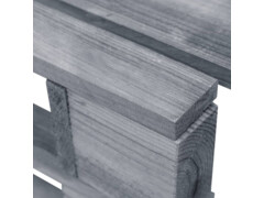 Zahradní taburet z palet šedý impregnované borové dřevo