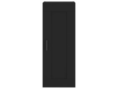  Skříň highboard černá 34,5 x 34 x 180 cm kompozitní dřevo
