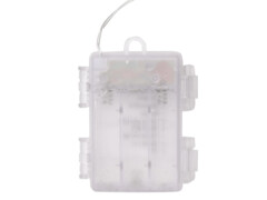 Akrylový dekorativní světelný LED kužel studený bílý 60 cm