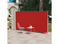 Boční markýza na terasu 180 x 300 cm červená