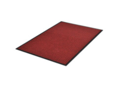 Červená PVC rohožka 120 x 180 cm