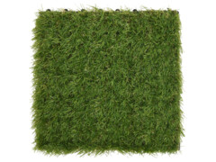 Dlaždice s umělou trávou 11 ks zelené 30 x 30 cm