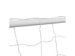 Fotbalové branka se sítí 182 x 61 x 122 cm ocelová bílá
