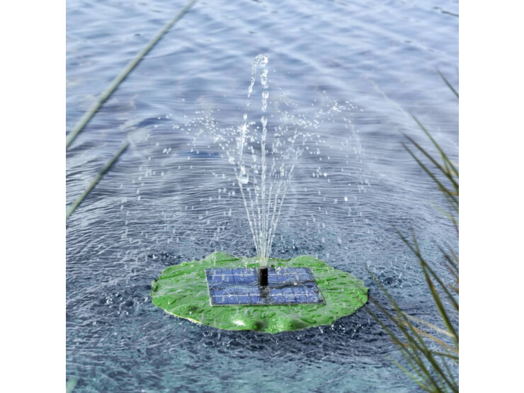 HI Solární plovoucí fontánové čerpadlo lotosový list