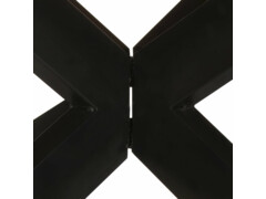 Jídelní stůl kulatý 175 x 75 cm akácie sheeshamový povrch