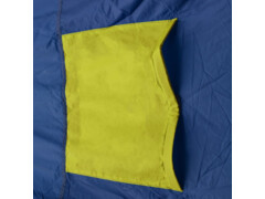 Kempingový stan pro 9 osob modro-žlutý