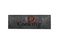 Kuchyňská rohožka pratelná Cooking 60 x 180 cm