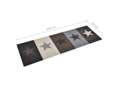 Kuchyňský koberec pratelný Hvězdy 60 x 300 cm
