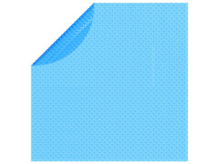 Kulatá modrá bazénová plachta z polyetylenu 549 cm