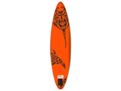 Nafukovací SUP paddleboard 305 x 76 x 15 cm oranžový