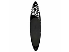 Nafukovací SUP paddleboard 320 x 76 x 15 cm černý