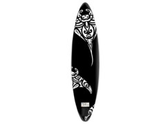 Nafukovací SUP paddleboard 366 x 76 x 15 cm černý
