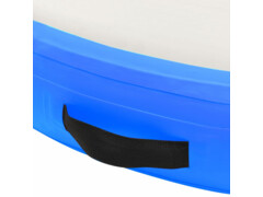 Nafukovací žíněnka s pumpou 100 x 100 x 10 cm PVC modrá