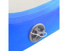 Nafukovací žíněnka s pumpou 700 x 100 x 15 cm PVC modrá