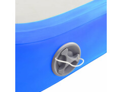 Nafukovací žíněnka s pumpou 800 x 100 x 20 cm PVC modrá