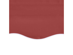 Náhradní plachta na markýzu vínově červená 5 x 3,5 m