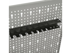 Nástěnné děrované panely 3 ks 40 x 58 cm ocel