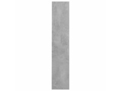 Nástěnný botník betonově šedý 60 x 18 x 90 cm dřevotříska
