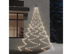 Nástěnný stromek s kovovým hákem 260 LED diod teplá bílá 3 m