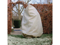 Nature Zimní fleecový kryt se zipem 70 g/m² béžový 2 x 2,5 m