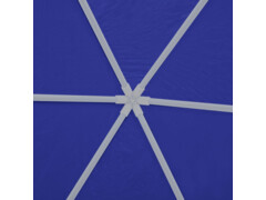 Party stan s 6 stranami modrý 2x2 m