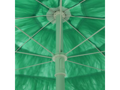 Plážový slunečník zelený 240 cm