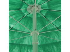 Plážový slunečník zelený 300 cm