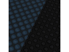 Plovoucí PE solární plachta na bazén 1000 x 600 cm černo-modrá