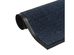Protiprachová obdélníková rohožka všívaná 120x180 cm modrá