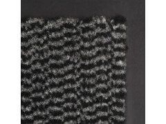 Protiprachová obdélníková rohožka všívaná 60x90 cm antracitová