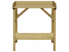 Přesazovací stolek impregnovaná borovice 75 x 40 x 90 cm