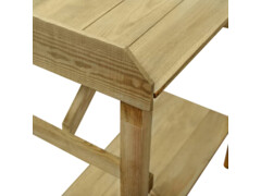 Přesazovací stolek impregnovaná borovice 75 x 40 x 90 cm