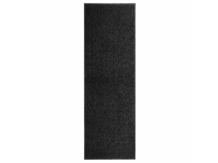Rohožka pratelná černá 60 x 180 cm