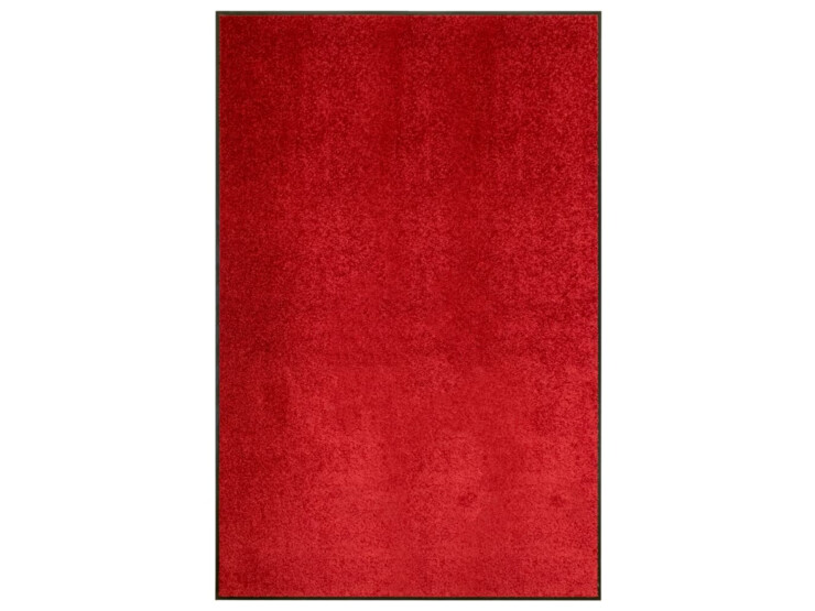 Rohožka pratelná červená 120 x 180 cm