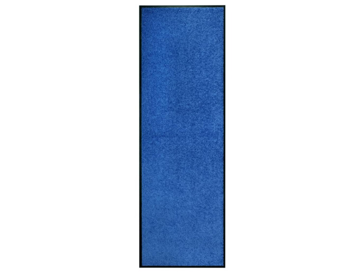 Rohožka pratelná modrá 60 x 180 cm