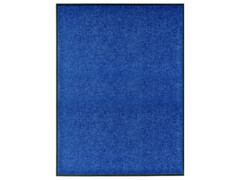 Rohožka pratelná modrá 90 x 120 cm
