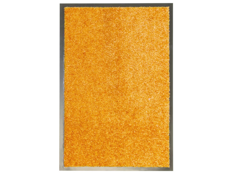 Rohožka pratelná oranžová 40 x 60 cm