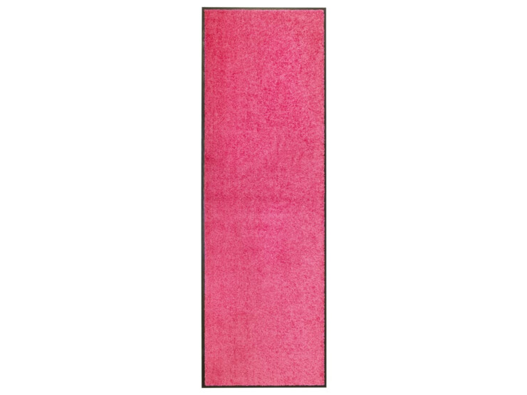 Rohožka pratelná růžová 60 x 180 cm