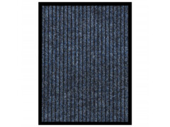 Rohožka pruhovaná modrá 40 x 60 cm