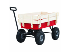 Ruční vozík 150 kg červený