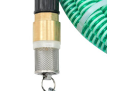 Sací hadice s mosaznými konektory 3 m 25 mm zelená