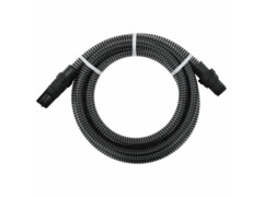 Sací hadice s PVC konektory 4 m 22 mm černá