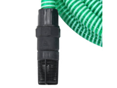 Sací hadice s PVC konektory 7 m 22 mm zelená