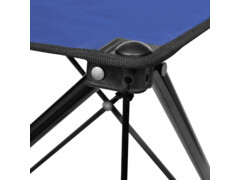 Skládací kempingový stůl modrý