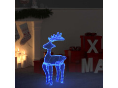 Sob vánoční dekorace s výpletem 306 LED diod 60 x 24 x 89 cm