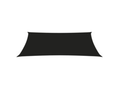 Stínící plachta oxfordská látka obdélníková 3 x 5 m černá