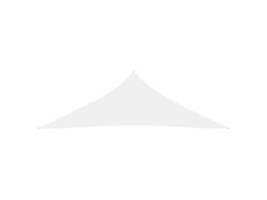 Stínící plachta oxfordská látka trojúhelník 3 x 3 x 4,24 m bílá