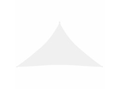 Stínící plachta oxfordská látka trojúhelník 3,5x3,5x4,9 m bílá