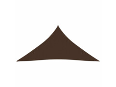 Stínící plachta oxfordská látka trojúhelník 4,5x4,5x4,5 m hnědá